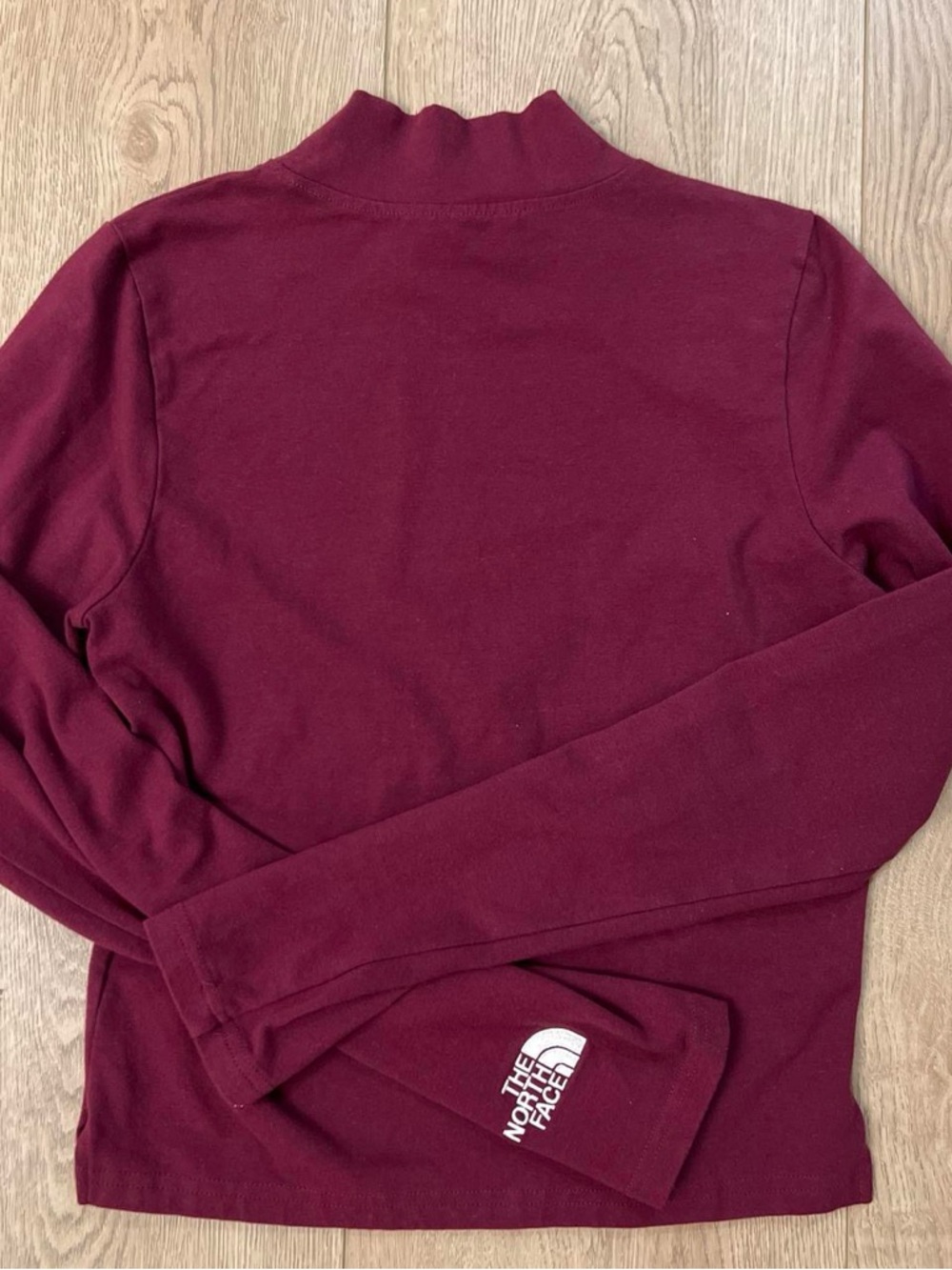 The North Face Maroon Long Sleeve Top